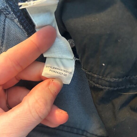 prAna Oday Jeans Womens Size 10 Short Dark Wash 30 Denim Jean Skinny High Rise - Picture 10 of 11